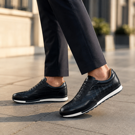 Sutton Croc Sneakers