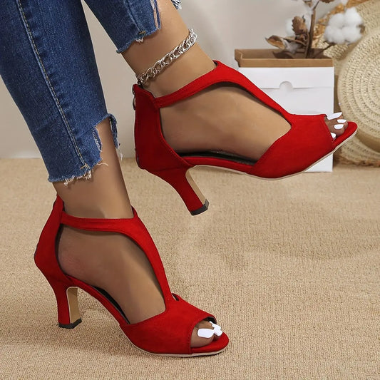Cutout Kitten Heel