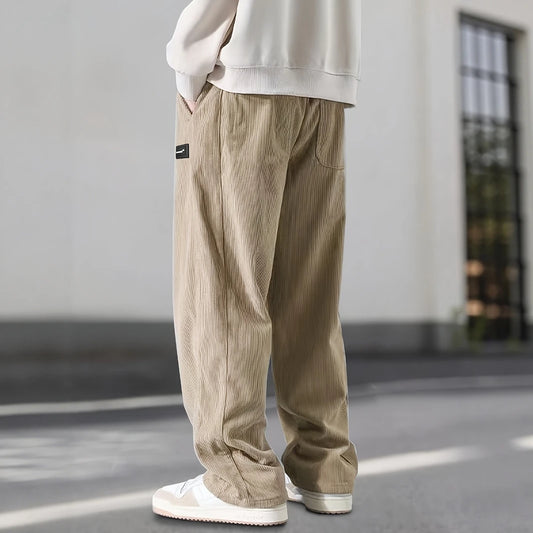 Corduroy Drawstring Pants