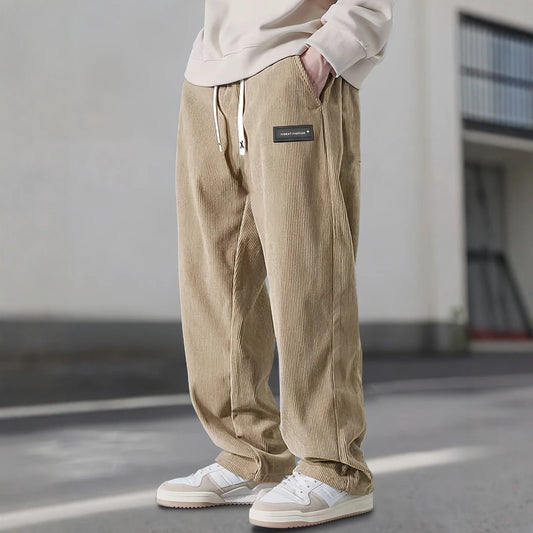 Corduroy Drawstring Pants